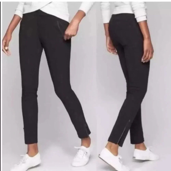 Athleta Wander Skinny Pant in Black Size 6P - Picture 1 of 14